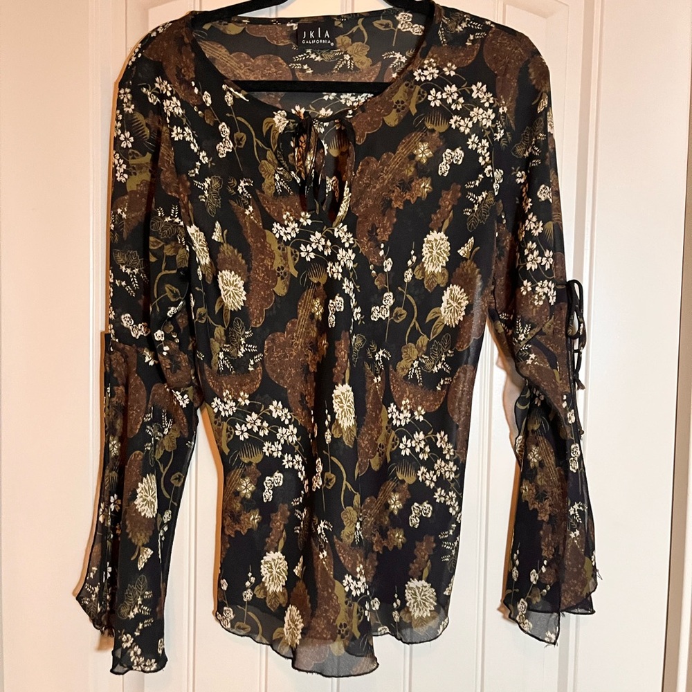 Floral Long Sleeve Top